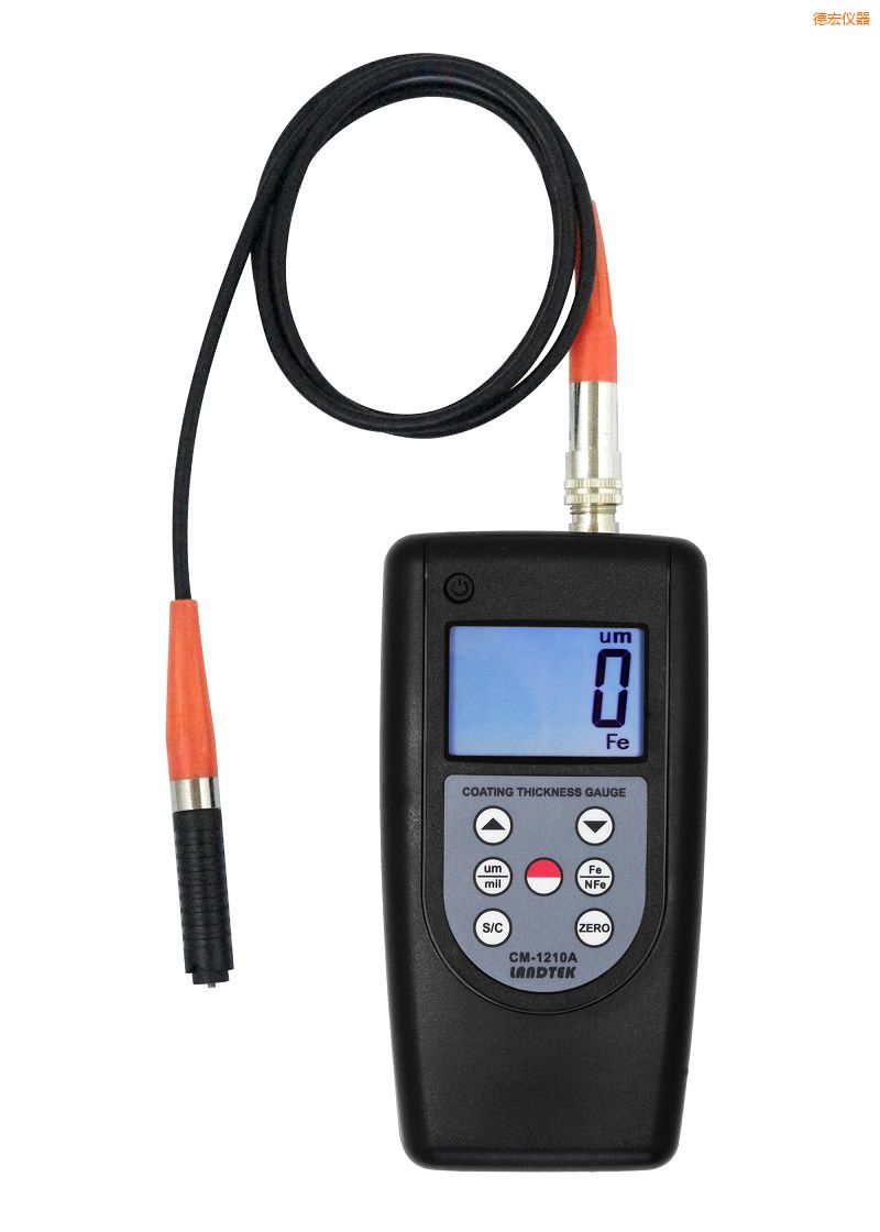 德宏鐵基鋁基兩用涂層測厚儀