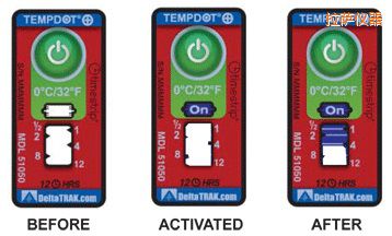 拉薩溫度指示標(biāo)簽 累計(jì)上升時(shí)間/溫度的標(biāo)簽